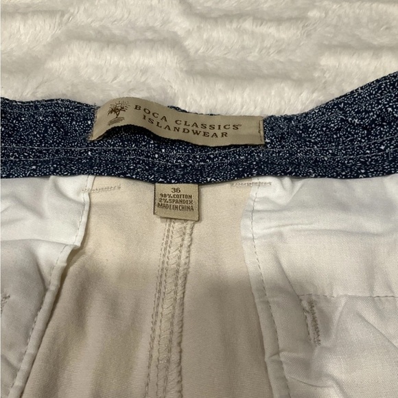 Boca Classics Island Wear Shorts Men’s NWT Cream Size 36 - Picture 3 of 14